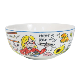 Schaal Pokébowl Shrimp Sushi Blond Amsterdam