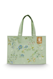 Shopper Kawai Flower Green - Pip Studio