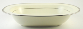 Ovale Schaal (26,5 cm.) - Noritake Platinum Line