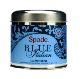 Geurkaars in Blik Italian Florals - Spode Blue Italian