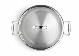 Lage Pan Triply Natural 24 cm. Ibili