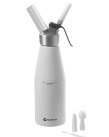 Slagroomapparaat Kitchen Line Wit Hendi