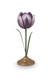 Kaarsenhouder Tulp Lila Pip Studio