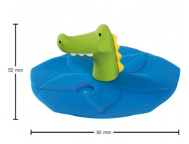 Afdekplaatje voor Glas Bambini Krokodil Leonardo