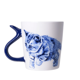 Mok Kattenstaart Ontdekken Heinen Delfts Blauw