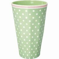 Beker Spot Pale Green Tall GreenGate