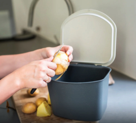 Afvalbak Nature Ash Grey Bibo Koziol