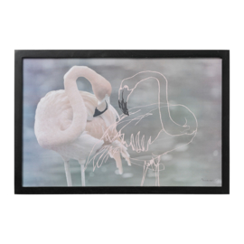 Lijst Paulownia Flamingo's - Bloomingville