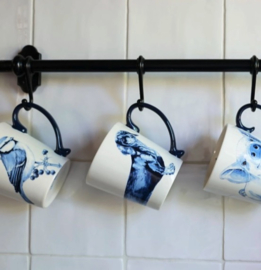 Mok Teckel Heinen Delfts Blauw