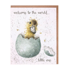 Wenskaart Little One Wrendale Designs