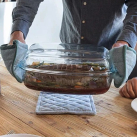 Slowcook Ovenschaal met Deksel Pyrex
