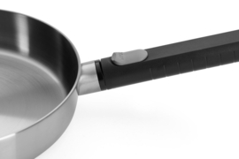 Koekenpan 20 cm. Logic Steel Woll