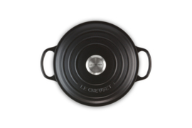 Gietijzeren Pan Mat Zwart (3,1 l.) - Le Creuset