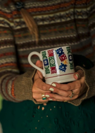 1/2 Pt Mok Christmas Crackers Emma Bridgewater