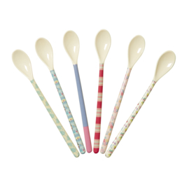 Melamine Latte Lepel Go for the Fun Stripes - Rice