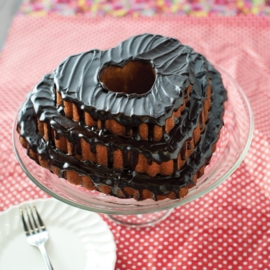 Tiered Heart Bundt Tulbandvorm - Nordic Ware