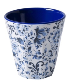 Melamine Beker Heinen Delfts Blauw