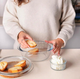 4-in-1 Ovenschaal met Deksel 1,3 liter Pyrex