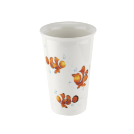 Travel Mug Clown Fish - Wrendale Designs