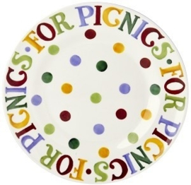 Dinerbord Melamine Polka Dot For Picnics - Emma Bridgewater