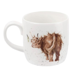 Mok Highland Coo - Wrendale Designs