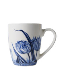 Mok Tulp Heinen Delfts Blauw