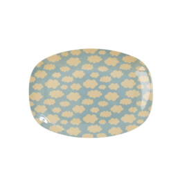 Melamine Bord Cloud (22,7 cm.) - Rice