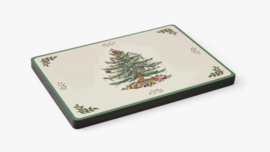 4 Placemats Christmas Tree Spode Pimpernel