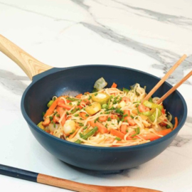 Wok Blueberry 28 cm. Cookut