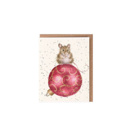 Kaartje 'Christmouse' - Wrendale Designs