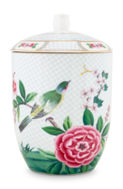 Voorraadpot Blushing Birds White - Pip Studio