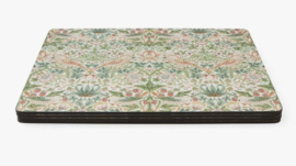 4 Placemats Morris & Co Strawberry Thief Pimpernel