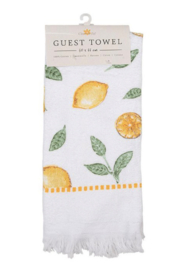 Gastendoekje Lemons & Leaves Clayre & Eef