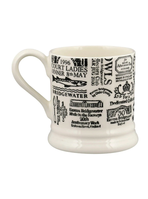 1/2 Pt Mok Backstamps from 40 Years Emma Bridgewater