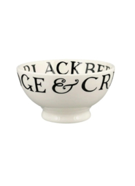 French Bowl Black Toast Emma Bridgewater