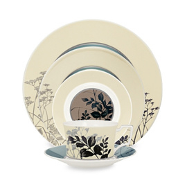 Ontbijtbord (24,5 cm.) - Noritake Twilight Meadow