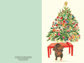 Wenskaart Cozy Christmas - Ping He Art
