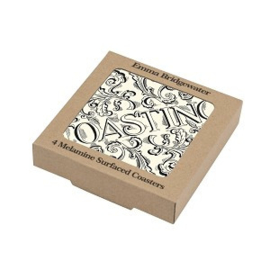 4 Onderzetters Black Toast - Emma Bridgewater