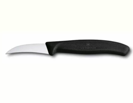 Schilmesje Gebogen Zwart Victorinox