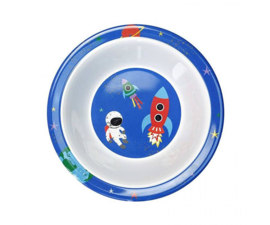 Schaal Melamine Happy in Space - Ginger