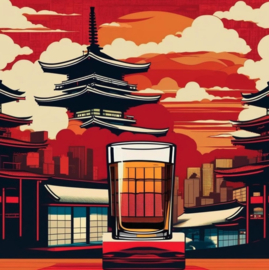 Onderzetter Whisky Japan IV