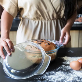 4-in-1 Ovenschaal met Deksel 1,3 liter Pyrex