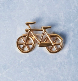 Broche Fiets Heinen Delfts Blauw