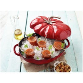 Gietijzeren Braadpan Tomaat 3 l. Staub