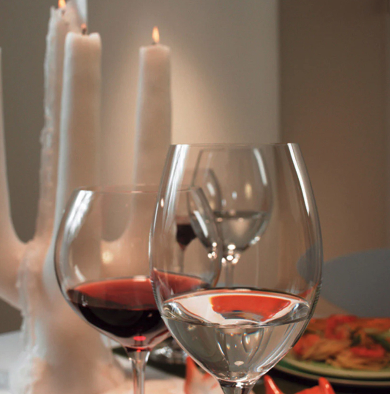 Witte Wijnglas Cheers Leonardo