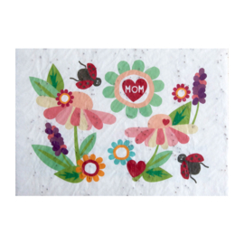 Bloeikaart 'Mom' - Hikje