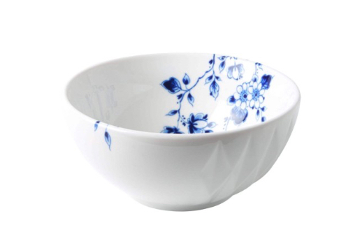 Schaaltje Blauw Vouw Heinen Delfts Blauw