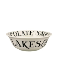 Cereal Bowl Black Toast Emma Bridgewater