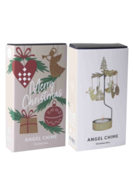 Waxinelichthouder Roterend X-Mas Gold Pluto Design