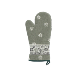 Ovenwant Belle Fleur Dark Green Bunzlau Castle
